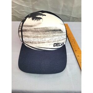Del Sol Trucker Hat Color Changing Beach Print Mesh Back Adjustable One Size
